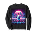 Synthwave Aesthetic Penguin Lover 80S Sweatshirt - Streetwear Style Unisex - T-Shirt, Sweatshirt, Hoodie