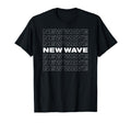 New Wave Repeating T-Shirt - Aesthetic Graphic for Adults - T-Shirt, Sweatshirt, Hoodie