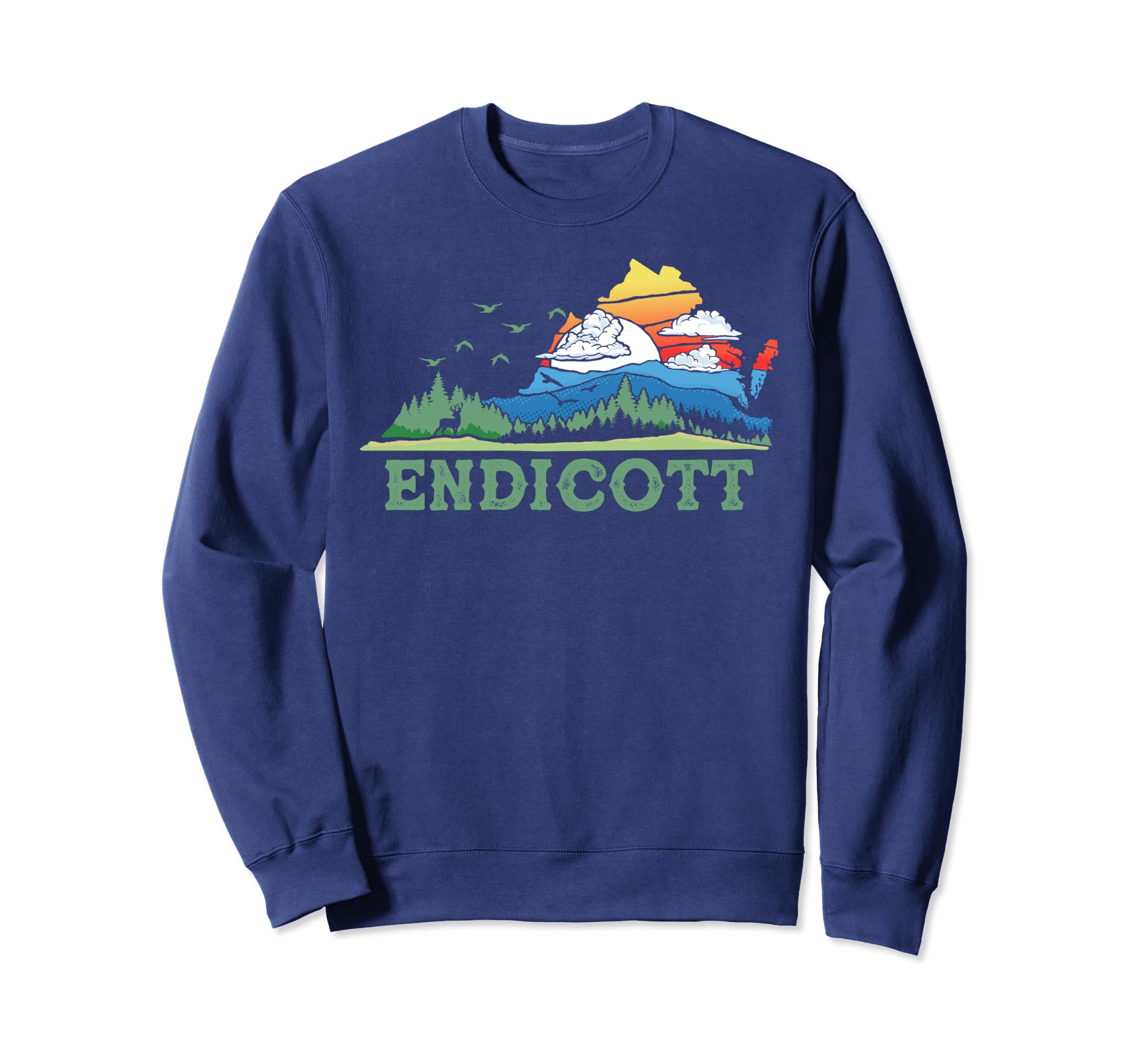 Endicott Virginia Franklin County Sweatshirt - Aesthetic Graphic Unisex - T-Shirt, Sweatshirt, Hoodie