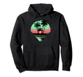 1980S 1990S Retrowave Palm Trees Hoodie - Aesthetic Graphic Men Women - T-Shirt, Sweatshirt, Hoodie