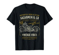 Sacramento California Usa Motorcycle T-Shirt - Aesthetic Graphic for Adults - T-Shirt, Sweatshirt, Hoodie