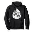 Self Love Is Fire Empowering Funny Hoodie - Custom Art Print for Adults - T-Shirt, Sweatshirt, Hoodie