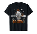 Funny Western Boo Haw Ghost Costume Hoodie - Minimalist Print Men Women - T-Shirt, Sweatshirt, Hoodie
