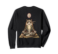 Japanese Irezumi Cat Meditation Sweatshirt - Custom Art Print for Adults - T-Shirt, Sweatshirt, Hoodie