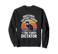Emotional Support Human Tiny Sweatshirt - Casual Everyday Wear Unisex - T-Shirt, Sweatshirt, Hoodie