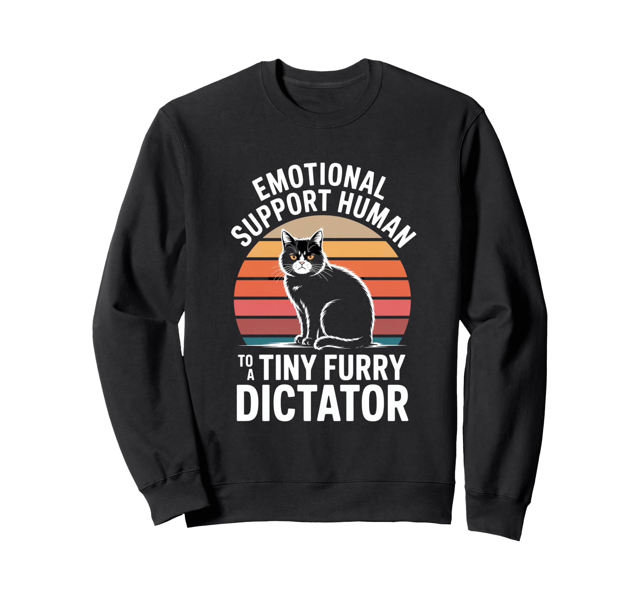Emotional Support Human Tiny Sweatshirt - Casual Everyday Wear Unisex - T-Shirt, Sweatshirt, Hoodie