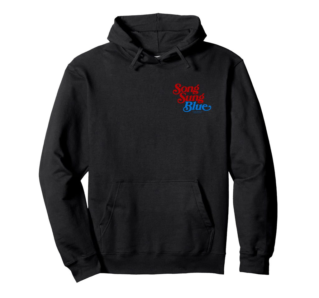 Song Sung Blue Pocket Hit Logo Hoodie - Graphic Print for Adults - T-Shirt, Sweatshirt, Hoodie