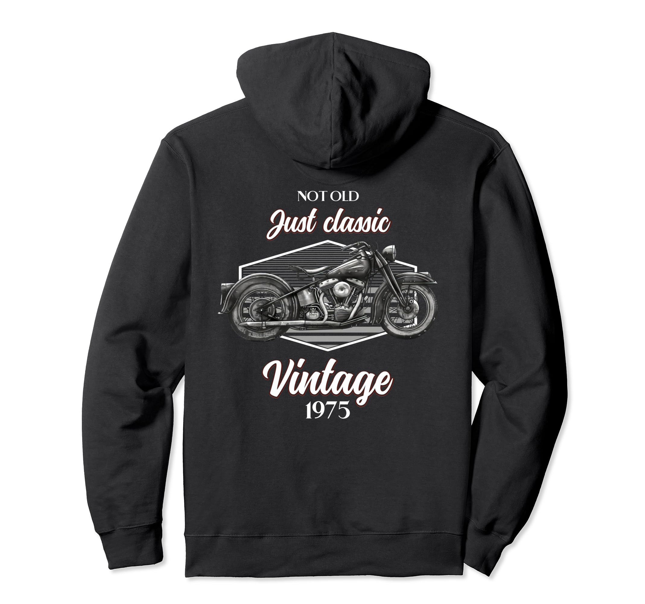 50Th Birthday Motorcycle Hoodie - Aesthetic Graphic for Adults - T-Shirt, Sweatshirt, Hoodie