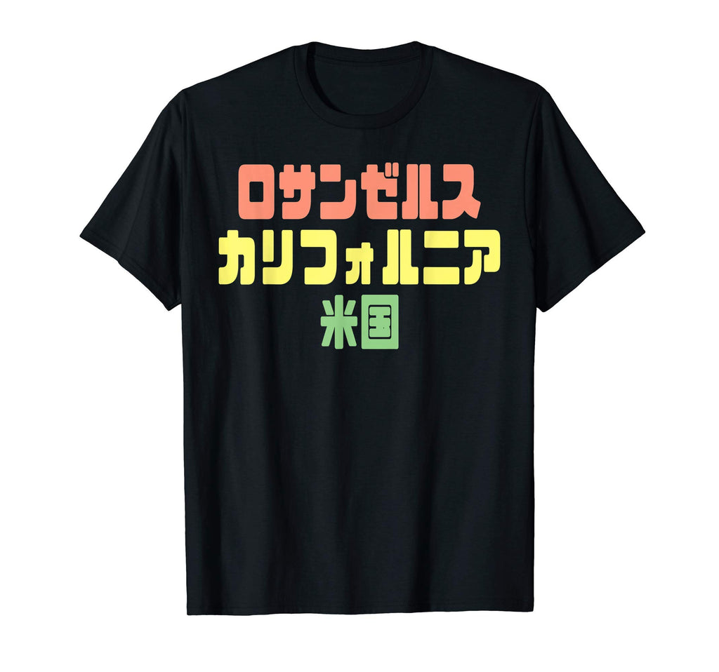 Los Angeles California Usa Japanese T-Shirt - Aesthetic Graphic Unisex - T-Shirt, Sweatshirt, Hoodie