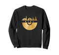 Vinyl Record Player Disco Music Sweatshirt - Graphic Print for Adults - T-Shirt, Sweatshirt, Hoodie