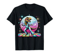 Aesthetic T Rex Disco T-Shirt - Unique Graphic Men Women - T-Shirt, Sweatshirt, Hoodie