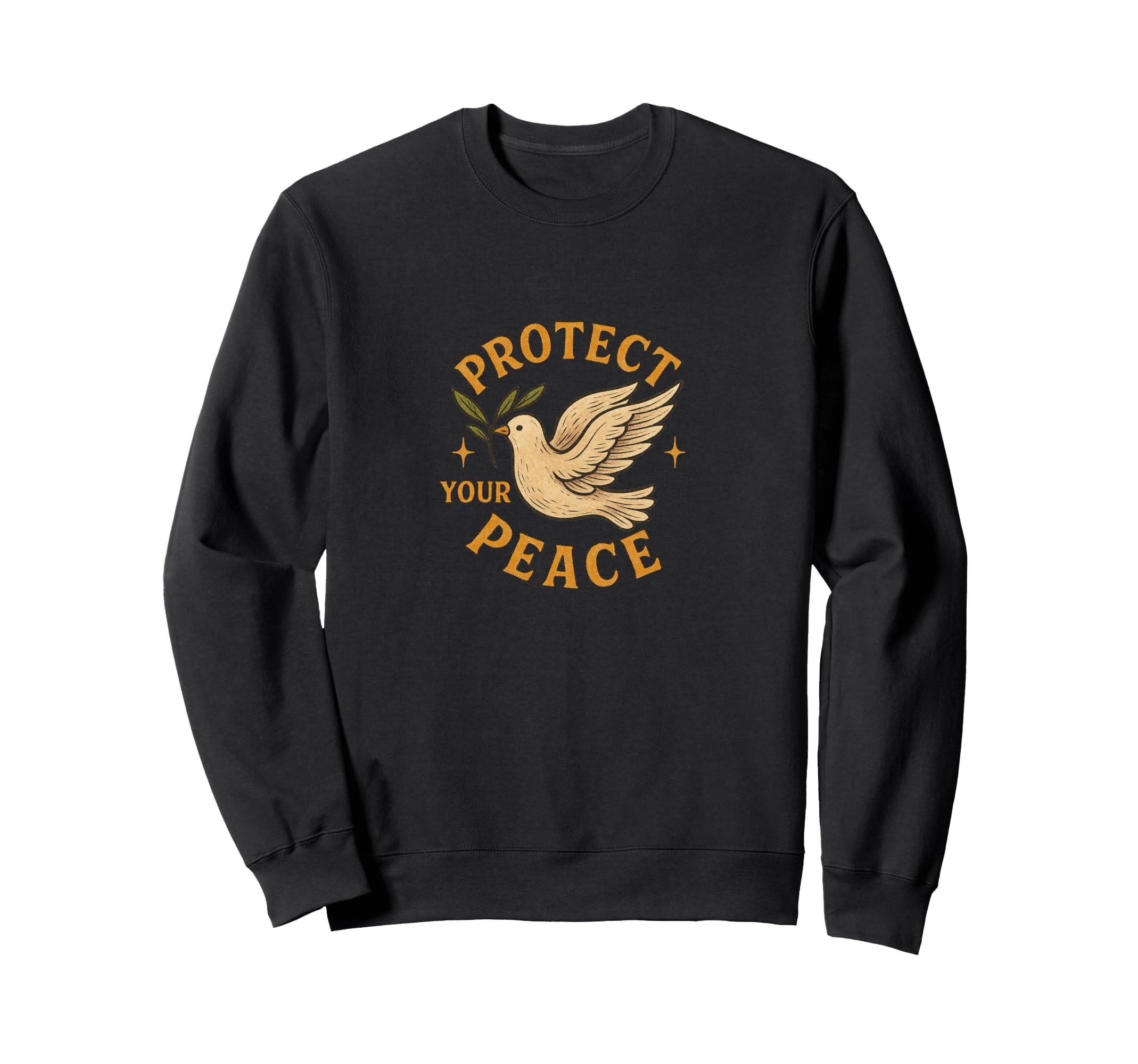 Protect Your Peace Positive Mindful Sweatshirt - Trendy Graphic Unisex - T-Shirt, Sweatshirt, Hoodie