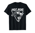Hot Rod Cars Old American Automobile Hotrod T-Shirt - Graphic Print Unisex - T-Shirt, Sweatshirt, Hoodie