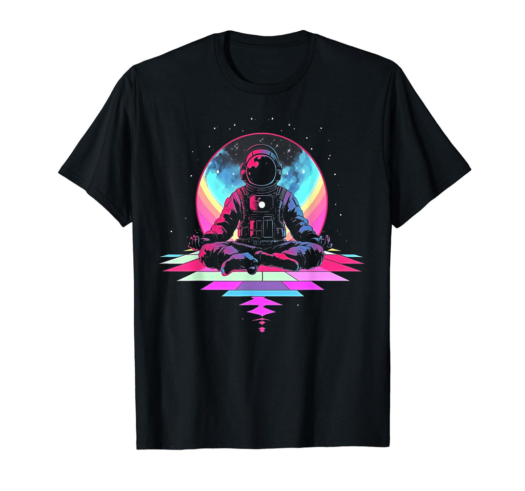 Synthwave Astronaut Cyberpunk 80S Sci Fi 63 T-Shirt - Trendy Graphic Unisex - T-Shirt, Sweatshirt, Hoodie