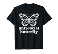 Antisocial Butterfly Company Hoodie - Unique Graphic Men Women - T-Shirt, Sweatshirt, Hoodie