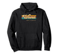 Sunset Stripes Wana West Virginia Hoodie - Trendy Graphic for Adults - T-Shirt, Sweatshirt, Hoodie