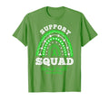 Support Squad Green Ribbon Mental Health T-Shirt - Graphic Print Unisex - T-Shirt, Sweatshirt, Hoodie