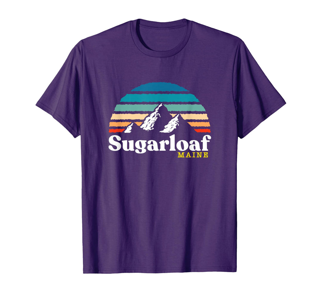 Sugarloaf Maine Usa Ski Resort 1980S T-Shirt - Novelty Apparel Unisex - T-Shirt, Sweatshirt, Hoodie