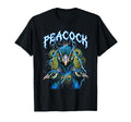 Peacock 90S Heavy Metal Peacock T-Shirt - Fun Novelty Design for Adults - T-Shirt, Sweatshirt, Hoodie