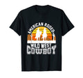 American Rodeo Wild West Cowboy Party T-Shirt - Minimalist Print Unisex - T-Shirt, Sweatshirt, Hoodie