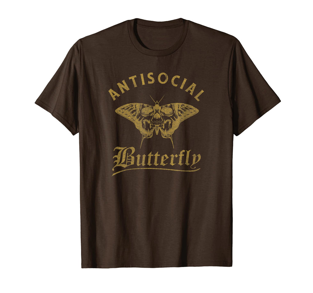 Antisocial Butterfly Grunge Fairycore T-Shirt - Trendy Graphic for Adults - T-Shirt, Sweatshirt, Hoodie
