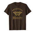 Antisocial Butterfly Grunge Fairycore T-Shirt - Trendy Graphic for Adults - T-Shirt, Sweatshirt, Hoodie