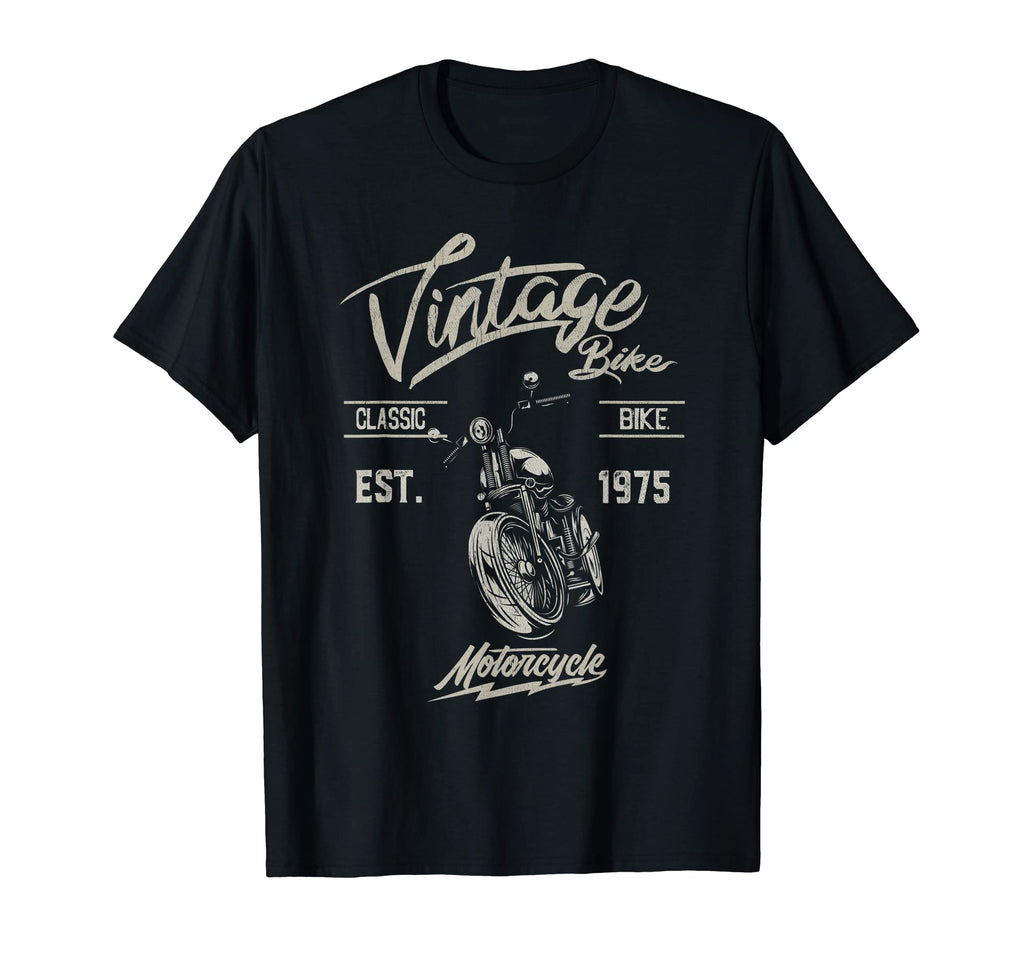 Bike Bike Since 1975 Motorcycle 47Th T-Shirt - Aesthetic Graphic Men Women - T-Shirt, Sweatshirt, Hoodie