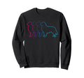 Golden Retriever Silhouette Sweatshirt - Casual Everyday Wear Men Women - T-Shirt, Sweatshirt, Hoodie