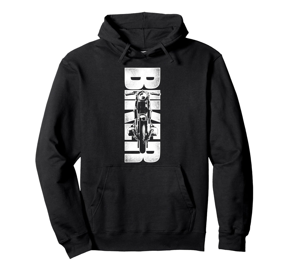 Motorcycle Biker Biker Hoodie - Casual Everyday Wear Men Women - T-Shirt, Sweatshirt, Hoodie