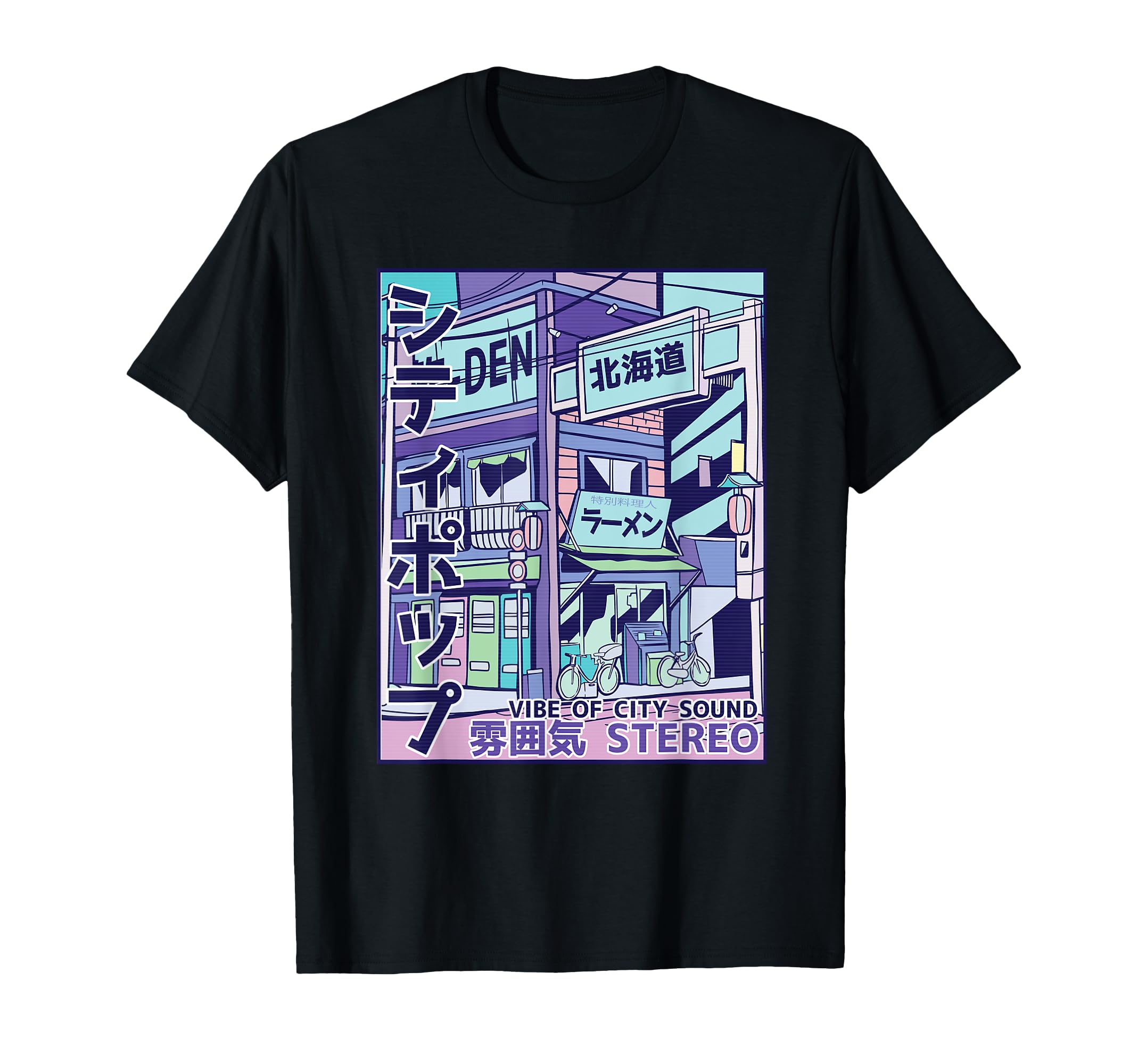City Pop Aesthetic Vaporwave 80S T-Shirt - Minimalist Print Men Women - T-Shirt, Sweatshirt, Hoodie