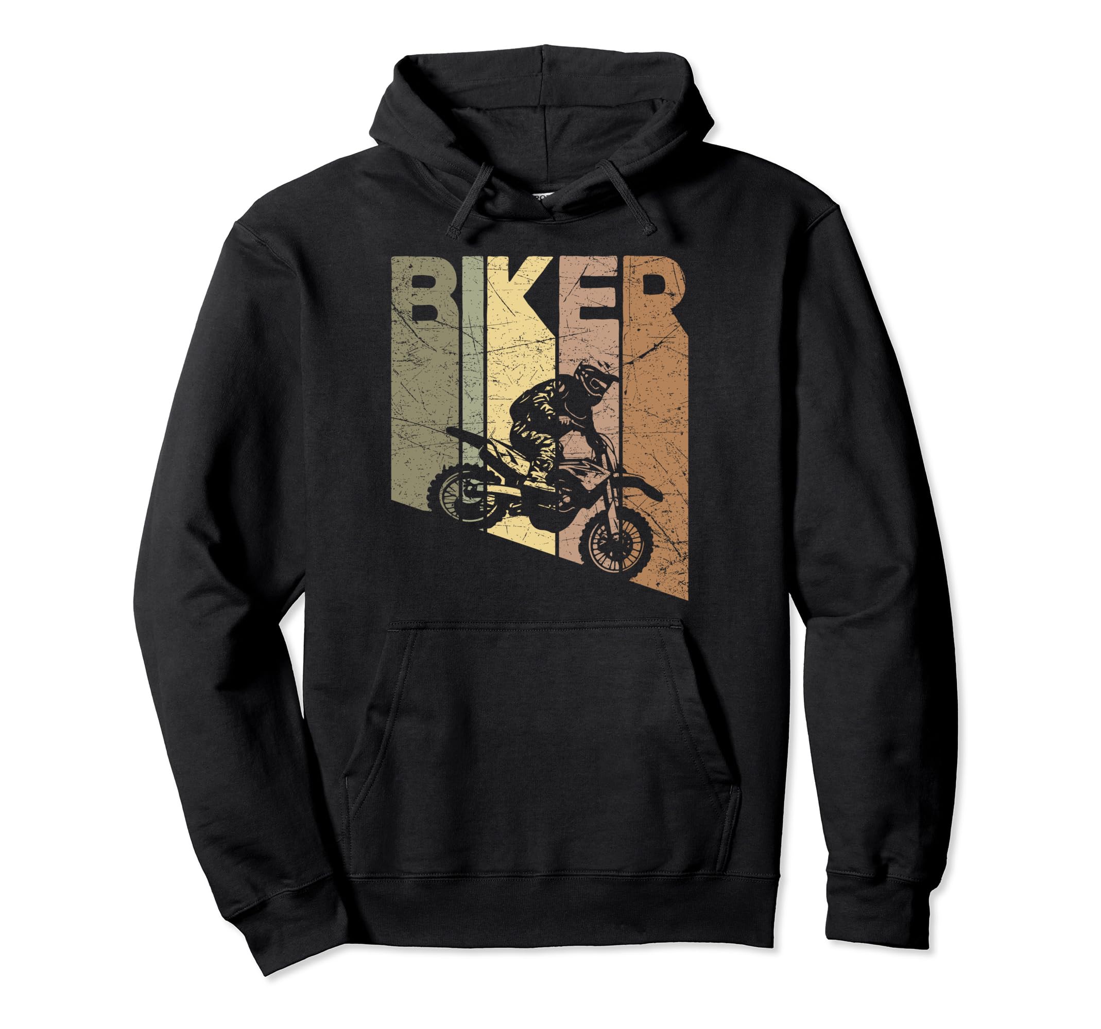 Motocross Biker Off Road Bike Rider Hoodie - Casual Everyday Wear Unisex - T-Shirt, Sweatshirt, Hoodie
