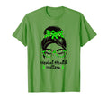 Mental Health Matters Messy Bun Mental T-Shirt - Unique Graphic Unisex - T-Shirt, Sweatshirt, Hoodie
