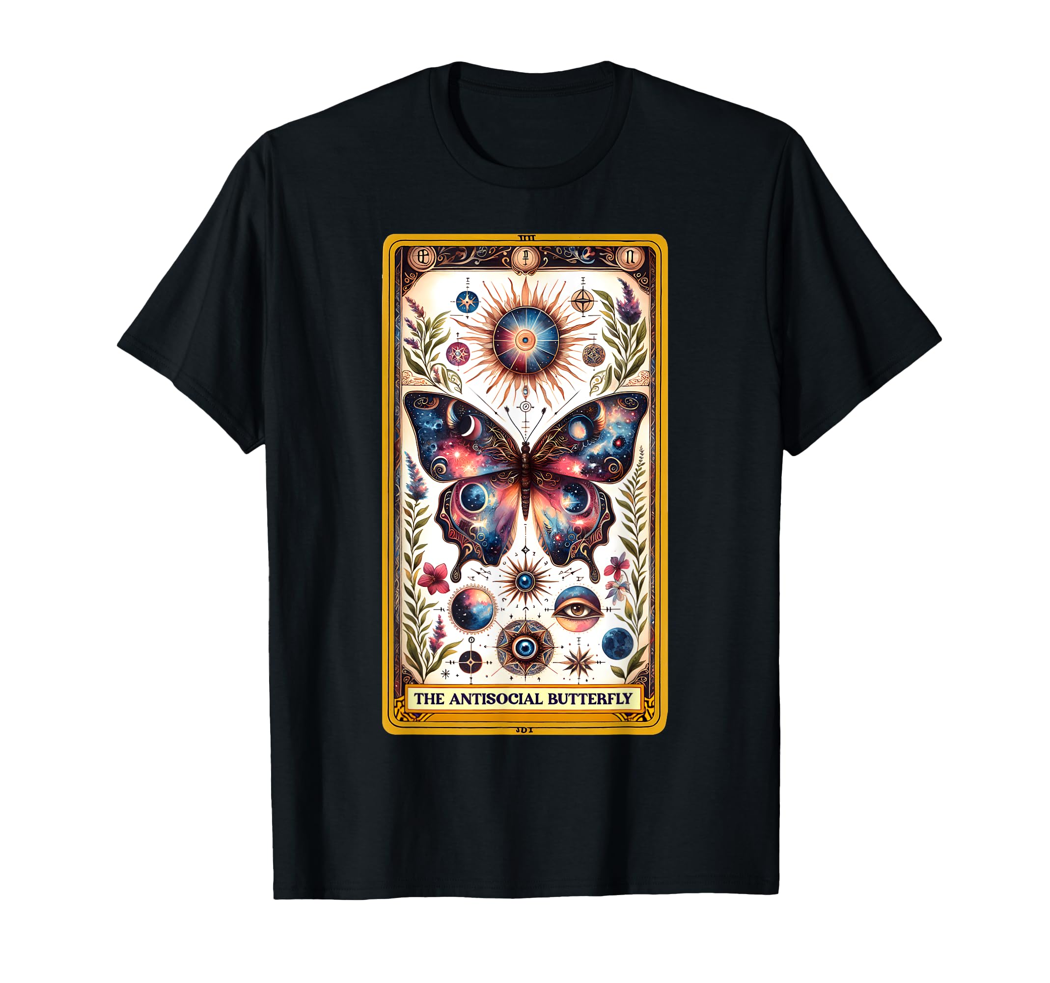 Antisocial Butterfly Tarot Card T-Shirt - Streetwear Style Men Women - T-Shirt, Sweatshirt, Hoodie