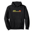 Juan First Name Logo Sunset Surfer Hoodie - Aesthetic Graphic Men Women - T-Shirt, Sweatshirt, Hoodie