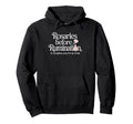 St Dymphna Rosaries Before Rumination Hoodie - Aesthetic Graphic Unisex - T-Shirt, Sweatshirt, Hoodie