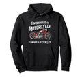 Motorcycle Lovers And Motorbike Hoodie - Unique Graphic for Adults - T-Shirt, Sweatshirt, Hoodie