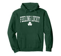 Feeling Lucky St Patricks Day Hoodie - Custom Art Print Men Women - T-Shirt, Sweatshirt, Hoodie