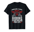 Motorcycle Biker Husband Wife T-Shirt - Fun Novelty Design Men Women - T-Shirt, Sweatshirt, Hoodie