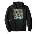 Overthinking Overthinker Funny Hoodie - Fun Novelty Design for Adults - T-Shirt, Sweatshirt, Hoodie