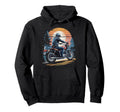 Motorcycle Rider Hoodie - Casual Everyday Wear for Adults - T-Shirt, Sweatshirt, Hoodie