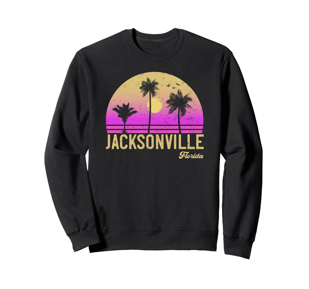 Jacksonville Florida Sunset Sweatshirt - Casual Everyday Wear Men Women - T-Shirt, Sweatshirt, Hoodie