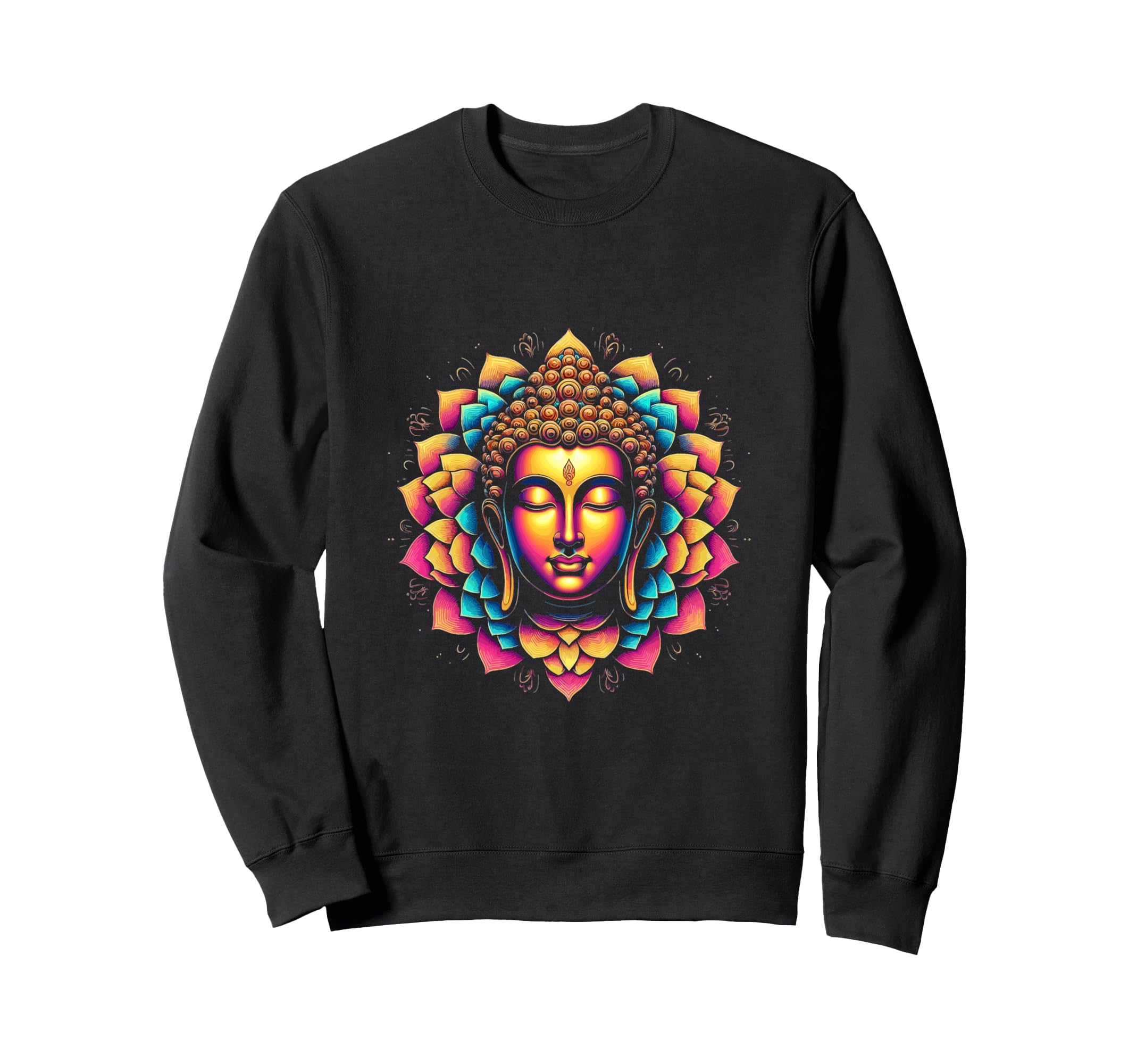 Buddha Buddhist Buddhism Gautama Sweatshirt - Novelty Apparel for Adults - T-Shirt, Sweatshirt, Hoodie