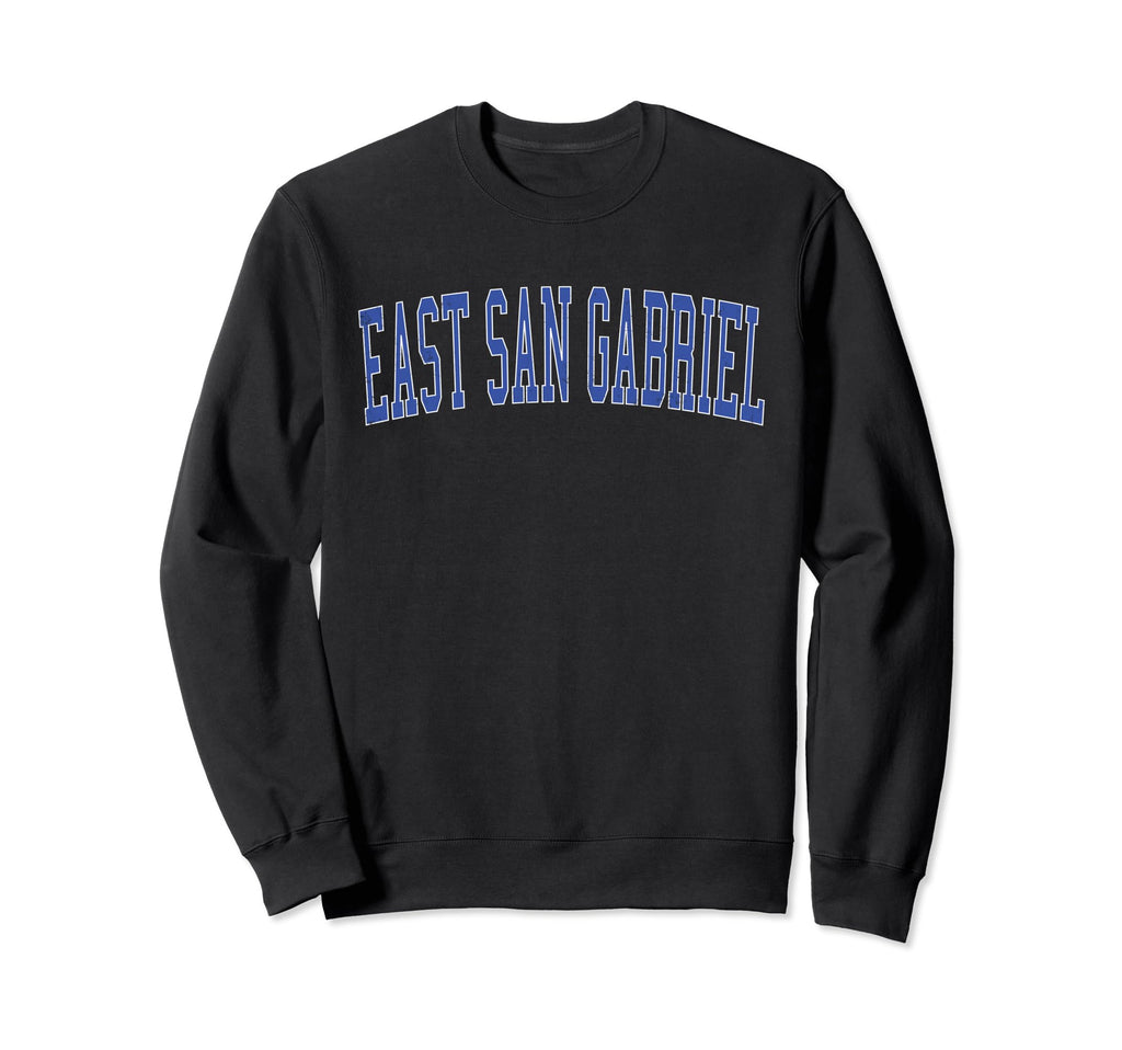 East San Gabriel Ca Distressed Sweatshirt - Streetwear Style for Adults - T-Shirt, Sweatshirt, Hoodie