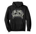 Gothic Wellness Motivation Spiky Hoodie - Minimalist Print for Adults - T-Shirt, Sweatshirt, Hoodie