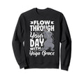 Morning Meditation Bliss Yoga Sweatshirt - Casual Everyday Wear Unisex - T-Shirt, Sweatshirt, Hoodie