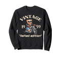 Mens Motorcycle 66Th Birthday 1959 Sweatshirt - Trendy Graphic for Adults - T-Shirt, Sweatshirt, Hoodie