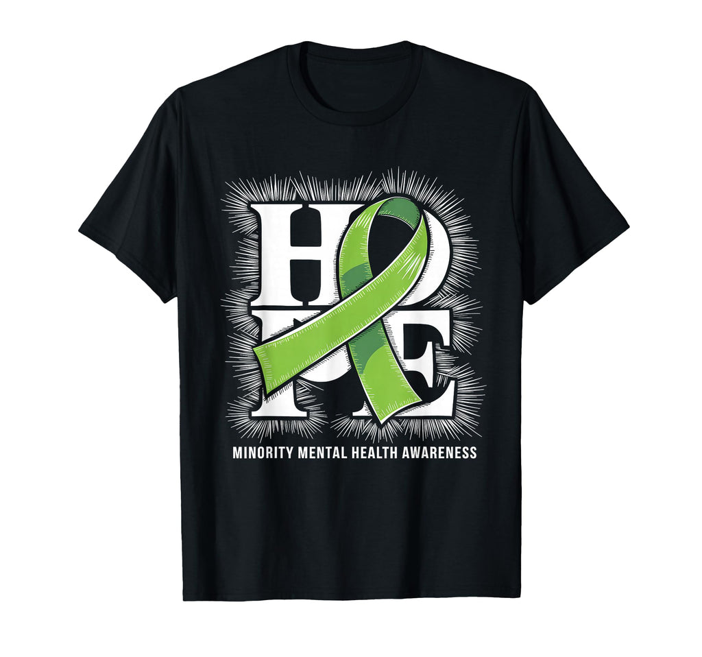 Minority Mental Health Awareness Month T-Shirt - Graphic Print Men Women - T-Shirt, Sweatshirt, Hoodie