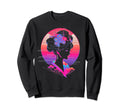 Vaporwave Geisha 80S Synthwave 15 Sweatshirt - Graphic Print Men Women - T-Shirt, Sweatshirt, Hoodie