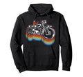 Motorcycle Biker Hoodie - Streetwear Style Men Women - T-Shirt, Sweatshirt, Hoodie