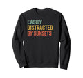 Easily Distracted Sunsets Pilot Sweatshirt - Custom Art Print Unisex - T-Shirt, Sweatshirt, Hoodie